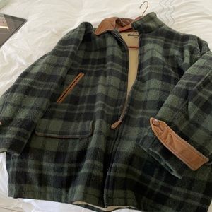 Brooks Brothers men’s XL wool zip up coat